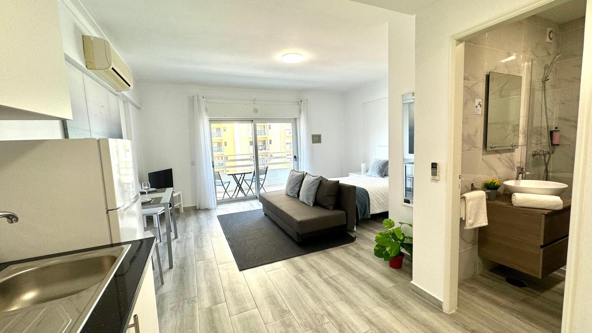 Praia Da Rocha, 504 Casa Dos Arcos, Sunny Studio, Air Conditioning, Internet, Pools, Sea View, By Ig Portimão Dış mekan fotoğraf